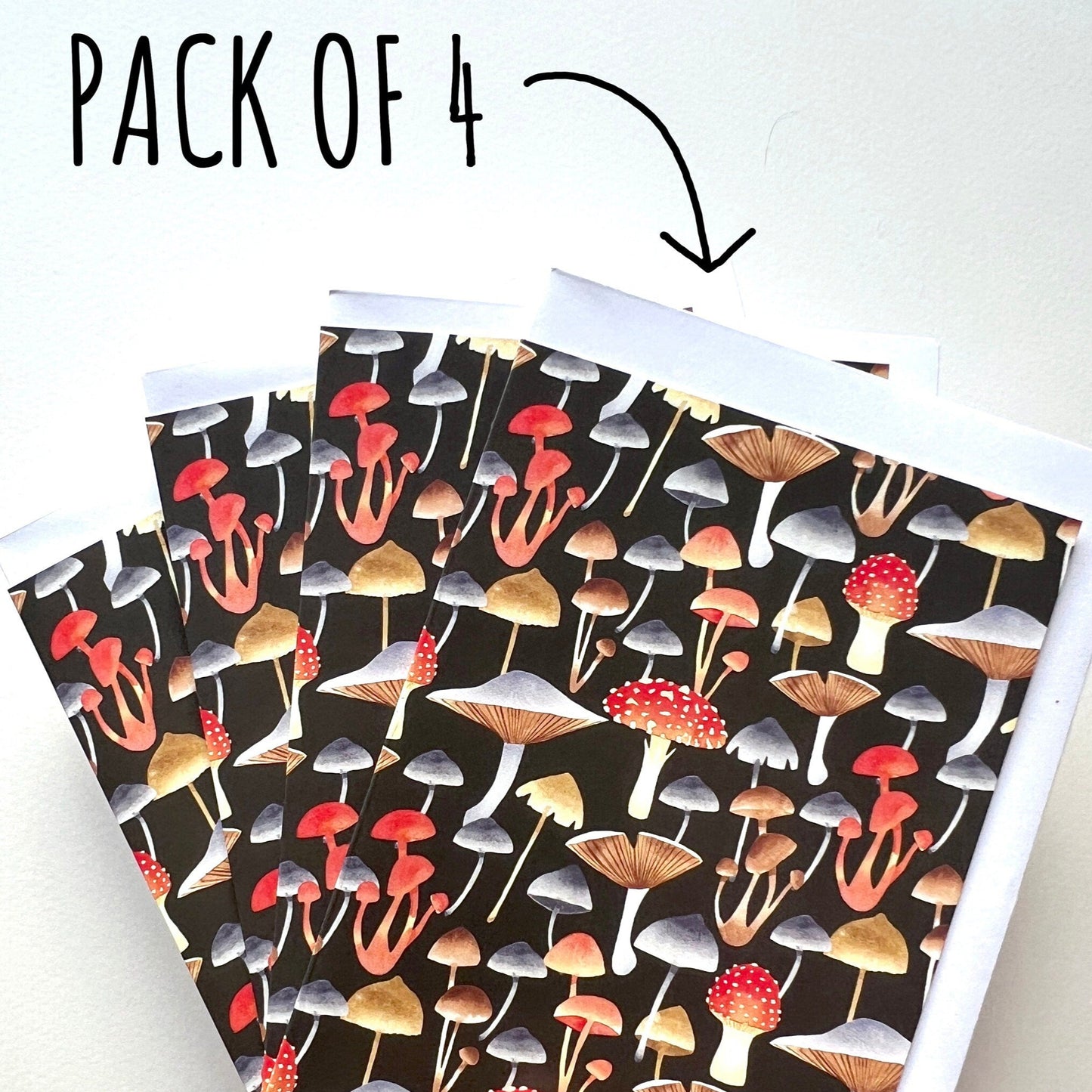 Mushroom Note Cards