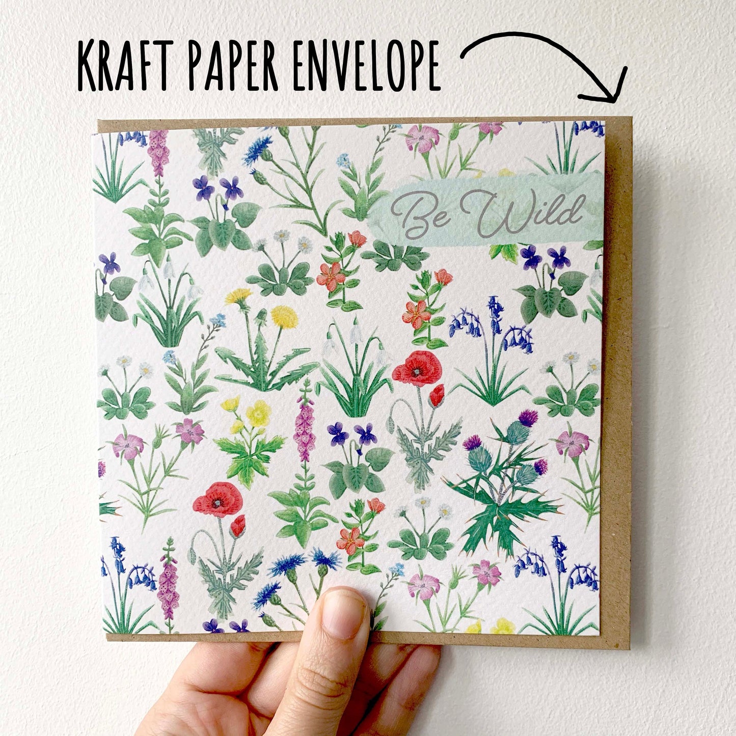 Wildflower Birthday Card